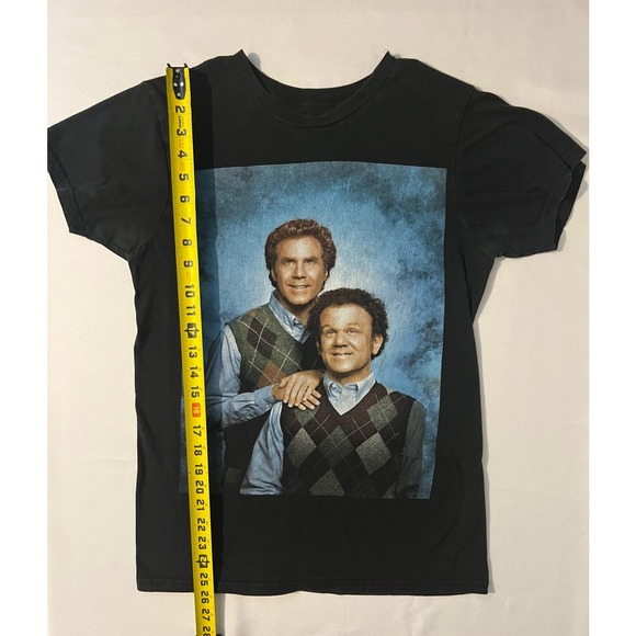 Women's STEP BROTHERS Black Short Sleeve Graphic‎ Tee Shirt Size Small - Picture 4 of 8